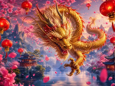 Floating Dragon