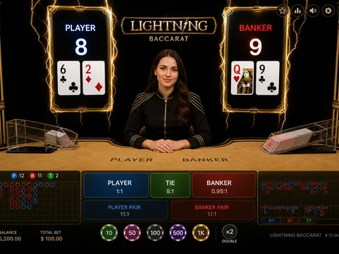 Lightning Baccarat